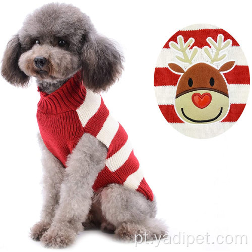 Suéteres colete para cães pequenos e médios